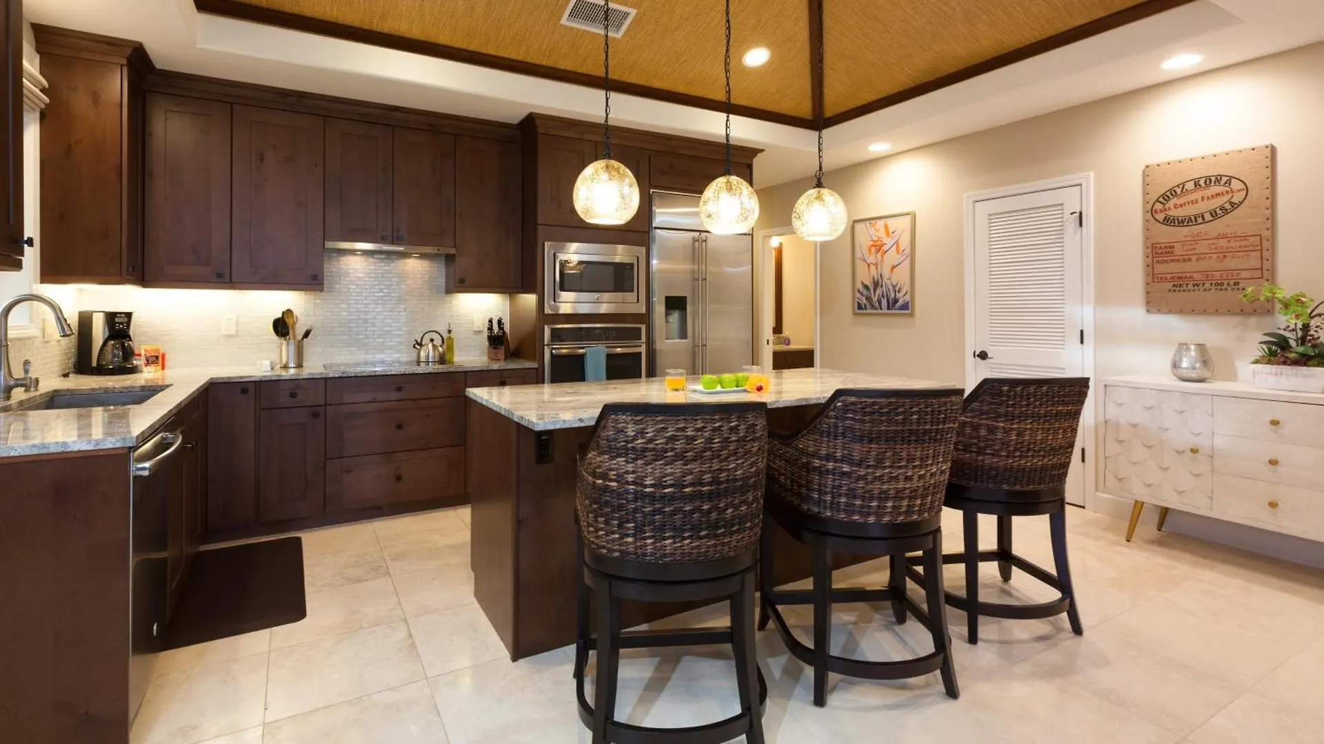 Hébergement de vacances Paradise Garden Hale Upscale 3Br Kamilo Home With Large Yard And Views Waikoloa